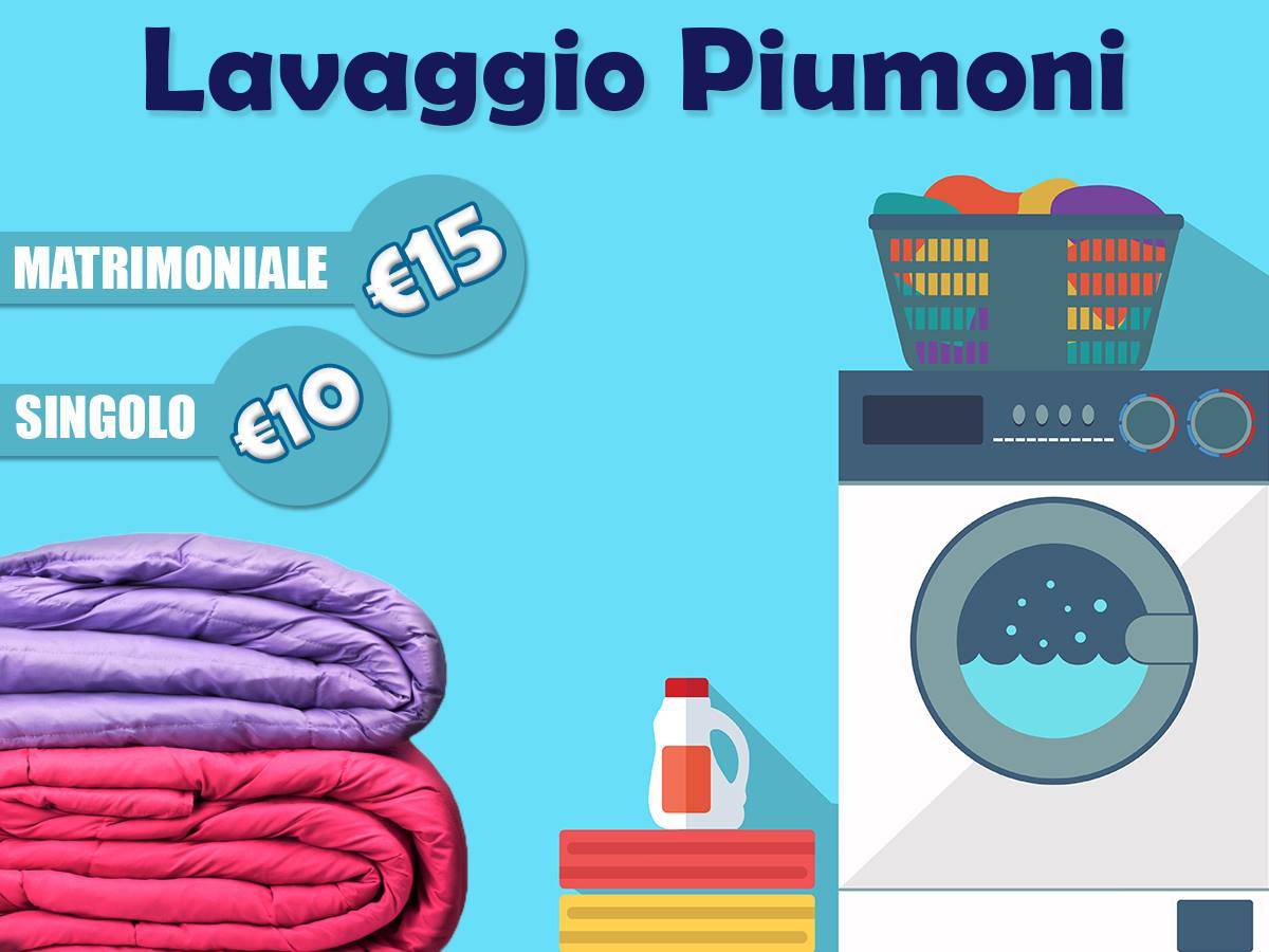 lavaggio piumone
